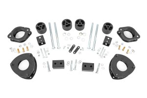 Subaru Crosstrek Suspension Lift Kit - Front + Rear - Rough Country - 2 Inch - Black - '16-'17